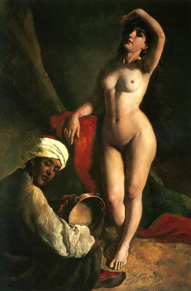 Ritratto di Jaroslava, la figlia dell'artista